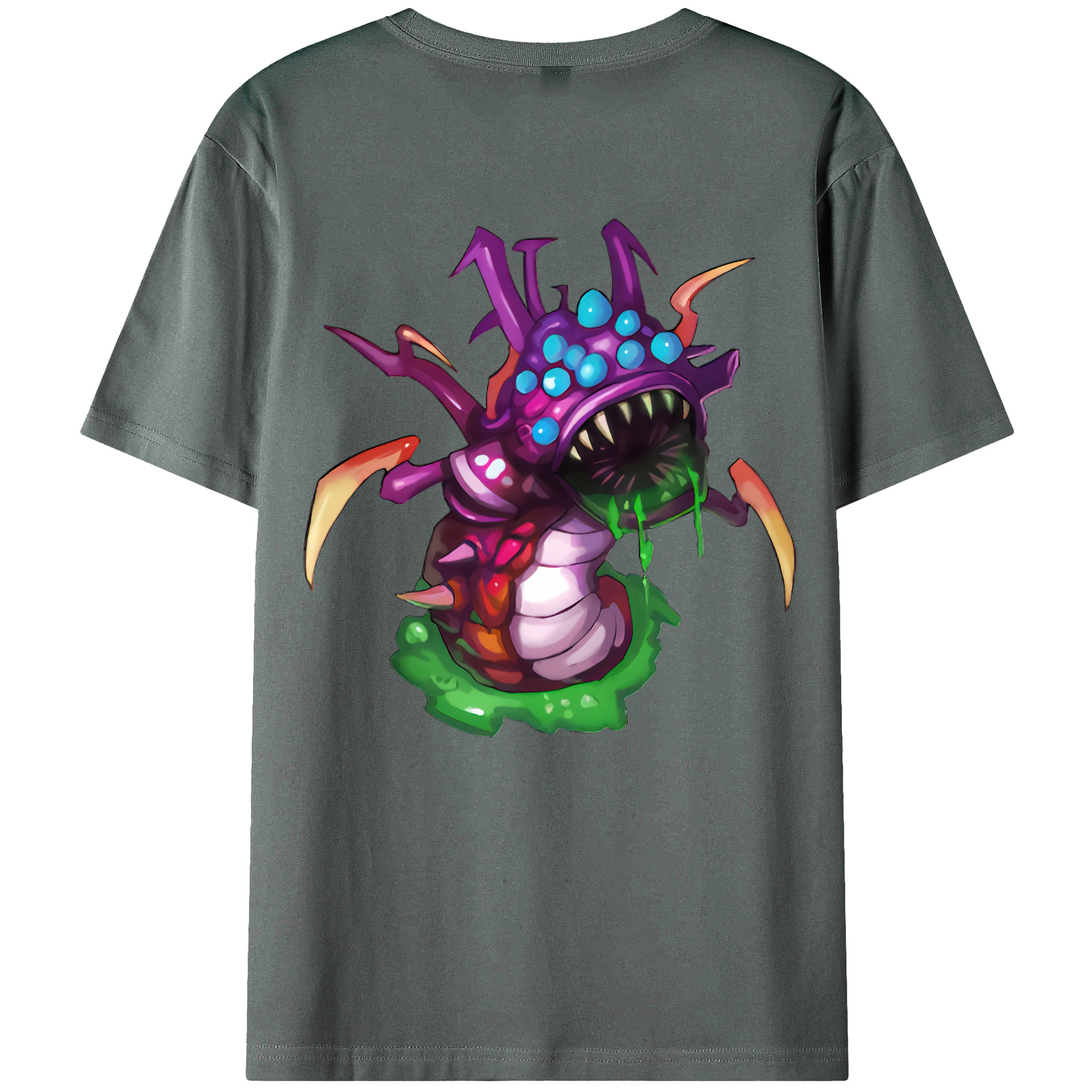 （画像用） リーグ・オブ・レジェンド League of Legends LOL 綿100％ メンズ半袖Tシャツ（バックプリント） 通気性